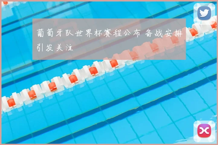 葡萄牙队世界杯赛程公布 备战安排引发关注