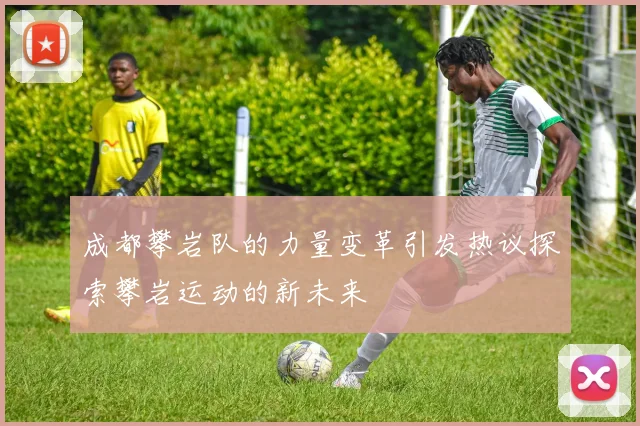 成都攀岩队的力量变革引发热议探索攀岩运动的新未来